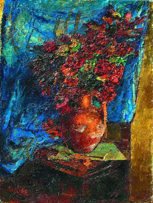 David Davidovich Burliuk. Flowers in a vase