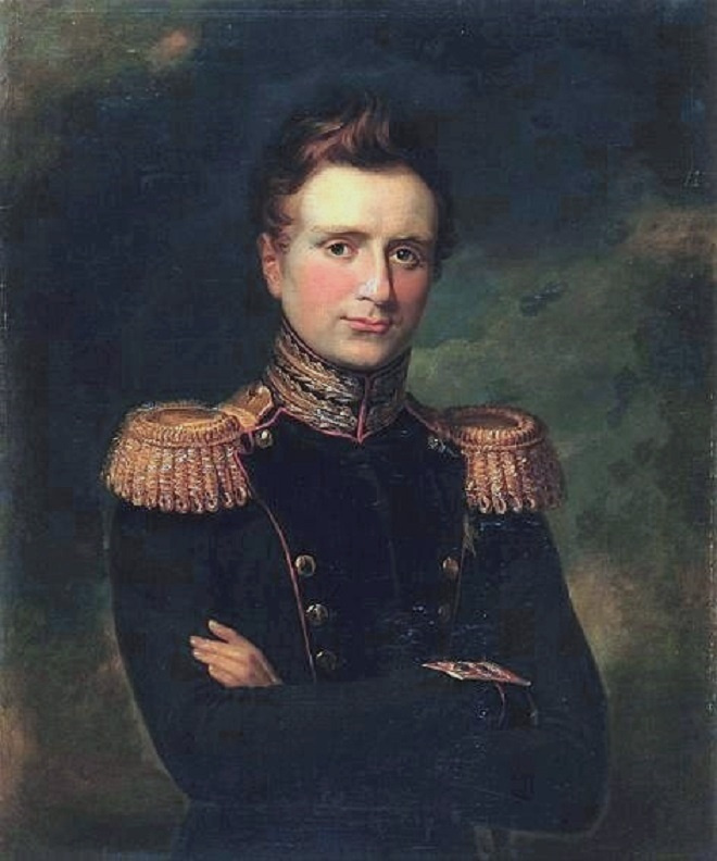 George Dow. Portrait of Grand Duke Mikhail Pavlovich