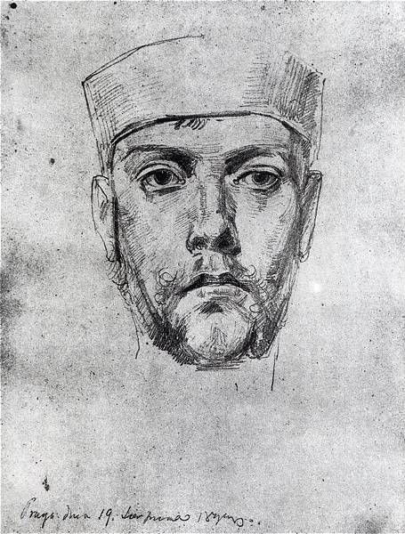 Stanislav Wyspianski. Self-portrait