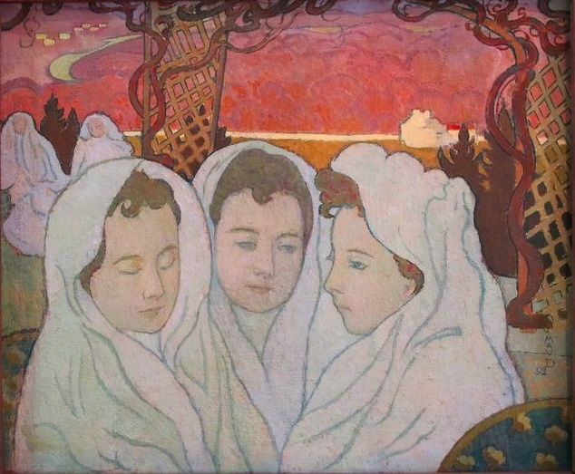 Maurice Denis. Triplo ritratto di Martha