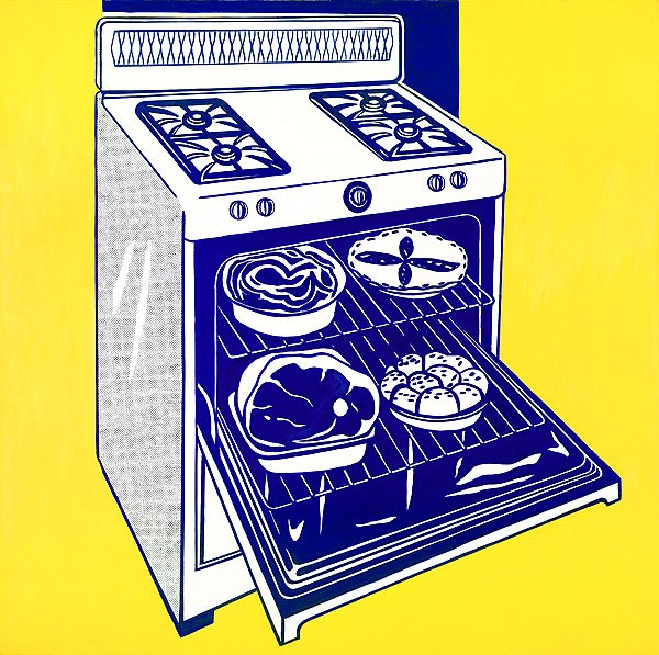 Roy Lichtenstein. Cocina