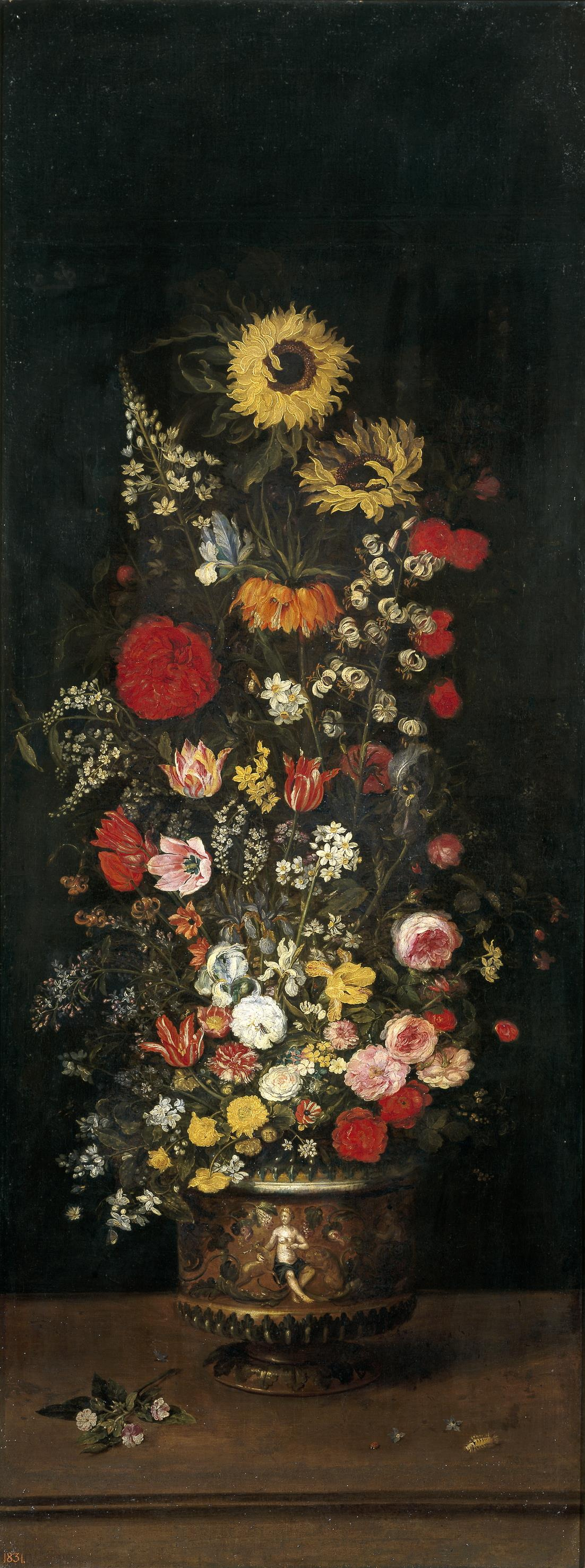 Jan Bruegel The Elder. Vase with Flowers