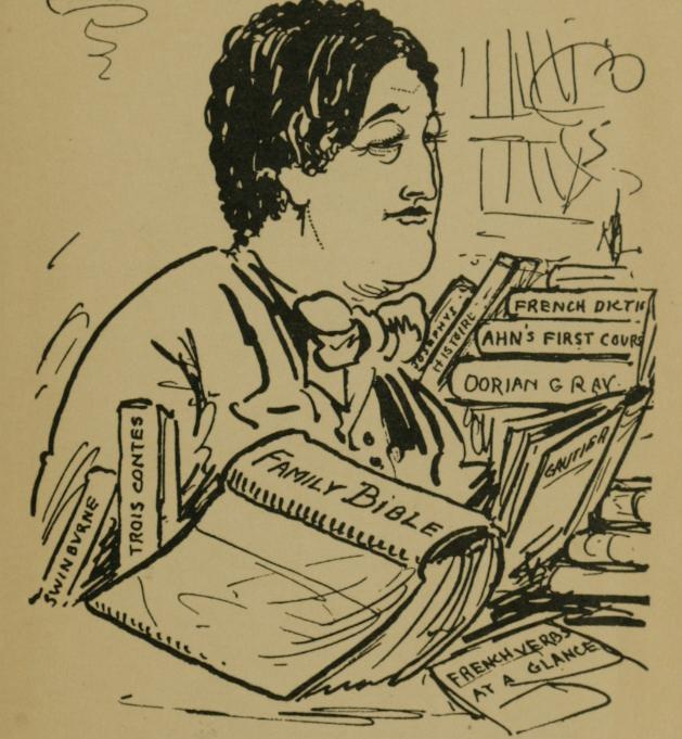 Aubrey Beardsley. Oscar Wilde at Work
