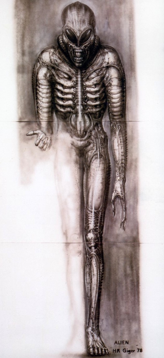 Hans Rudolph Giger. Alien - Front view