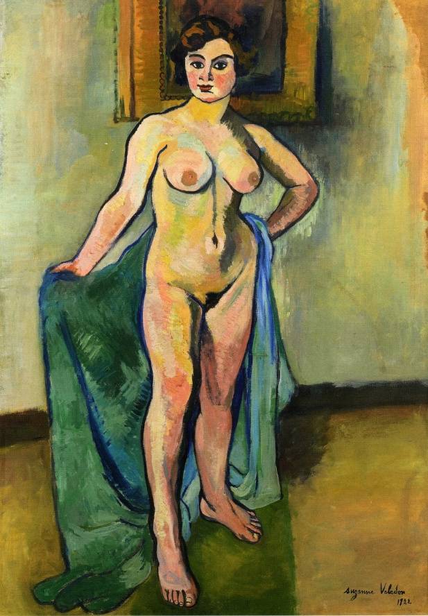 Suzanne Valadon. Big nude with drapery