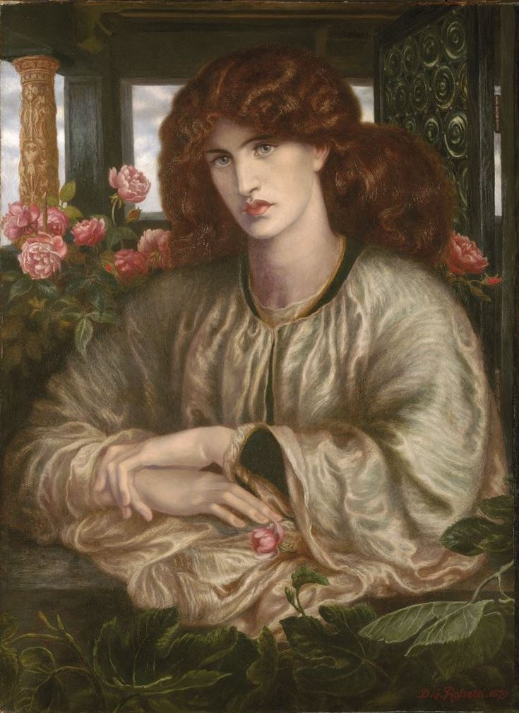 Dante Gabriel Rossetti. The woman in the window