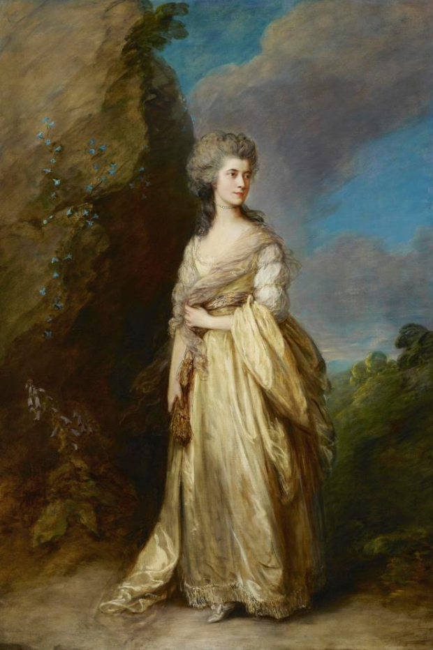 Thomas Gainsborough. Mrs. Peter William Baker