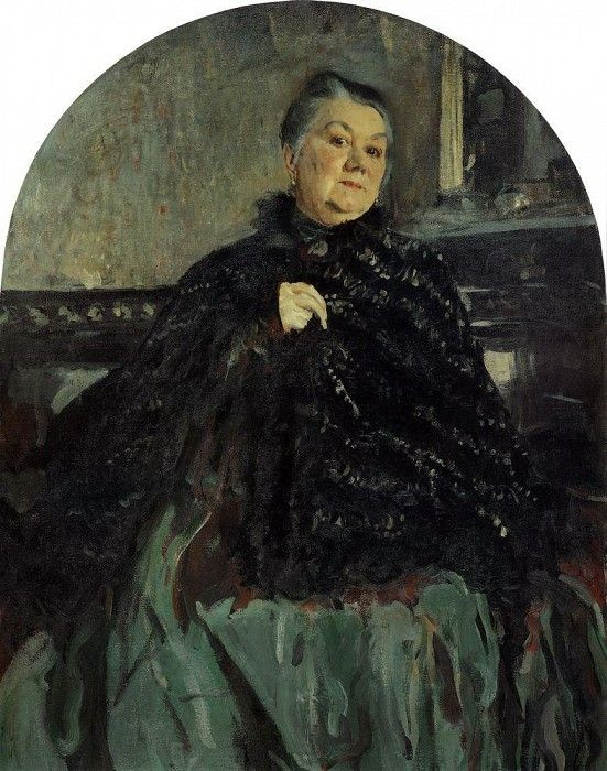 Valentin Aleksandrovich Serov. Portrait of the actress G. N. Fedotova