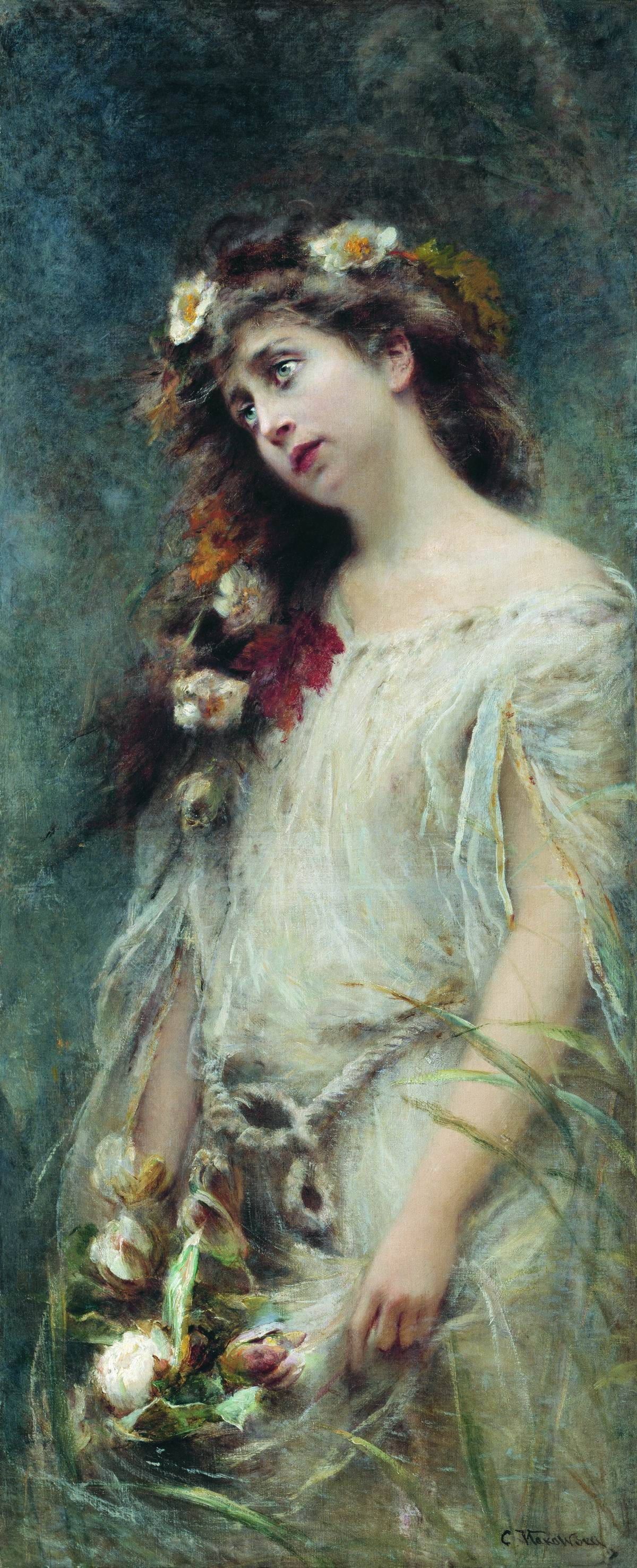 Konstantin Makovsky. Ophélie