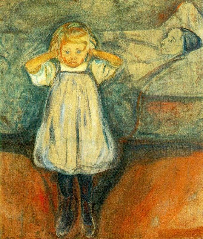 Edward Munch. Dead mother