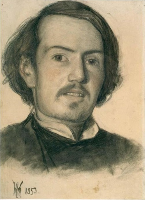 William Holman Hunt. Portrait Of Walter Howell Deverell