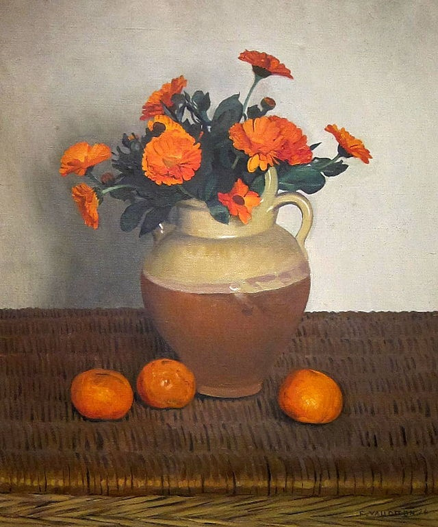 Felix Vallotton. Marigolds e mandarini