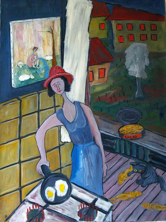 Svyatoslav Svyatoslav Ryabkin Ryabkin. Evening on kitchen Evening on the kitchen