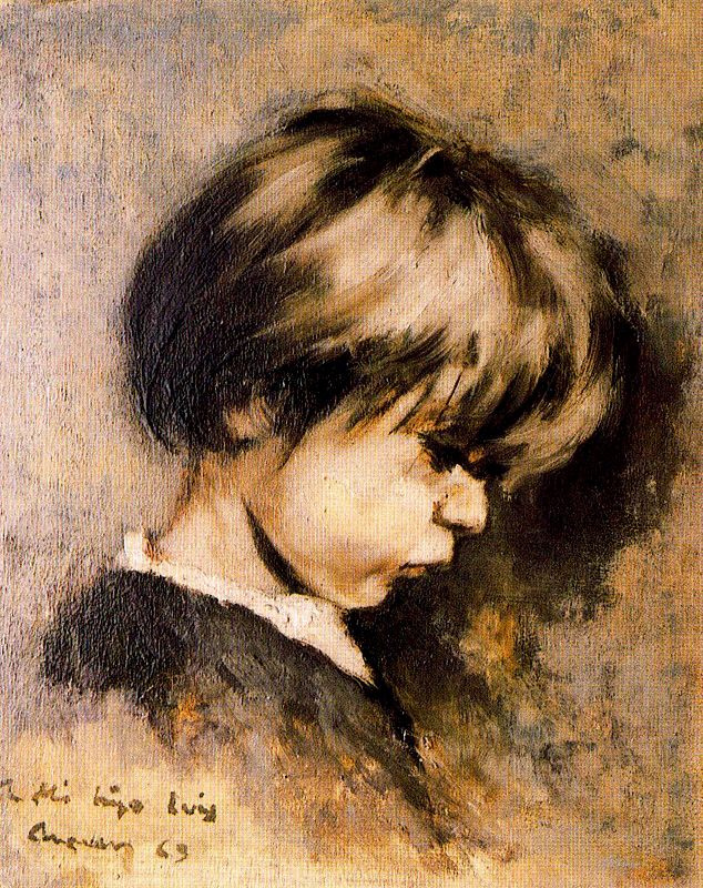 Cayetano de Archer Buigas. The profile of the child