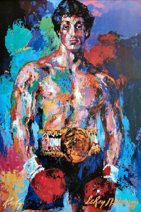 LeRoy Neiman. Balboa rocheux