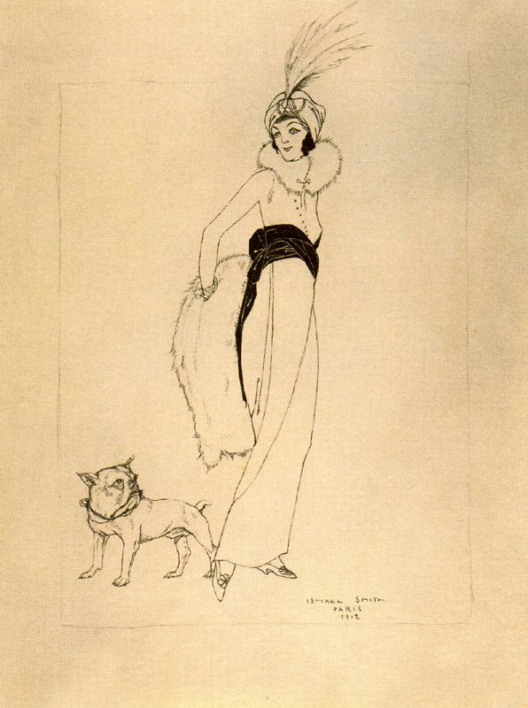 Ismael Smith. Lady with the dog