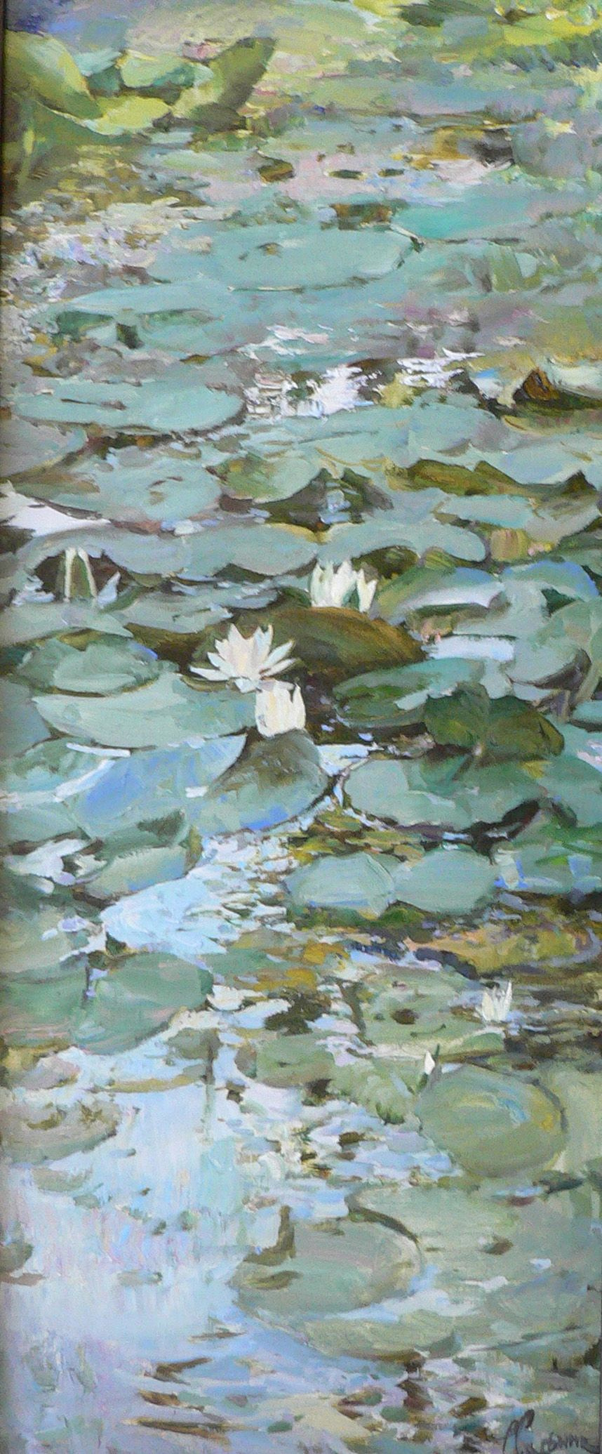 Valentina Ivanovna Safina. Water lilies