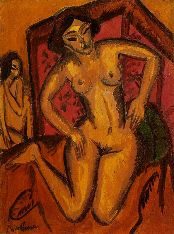 Nude woman