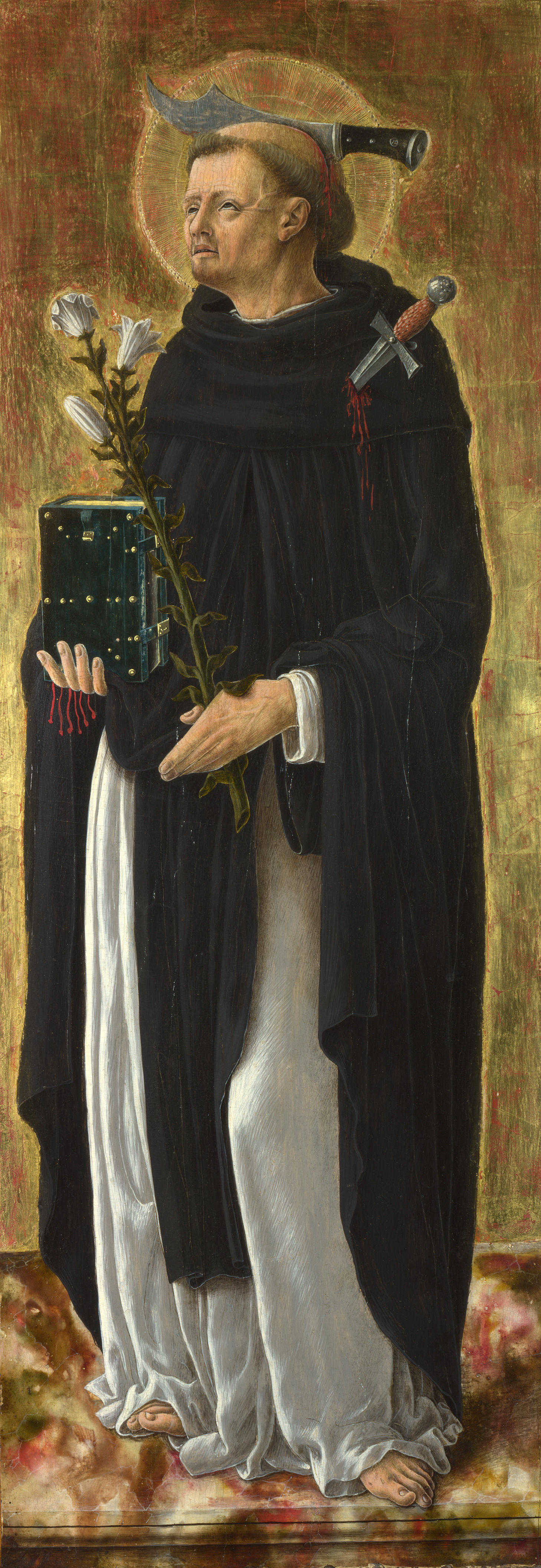 Schiavone Giorgio. Saint Peter Martyr