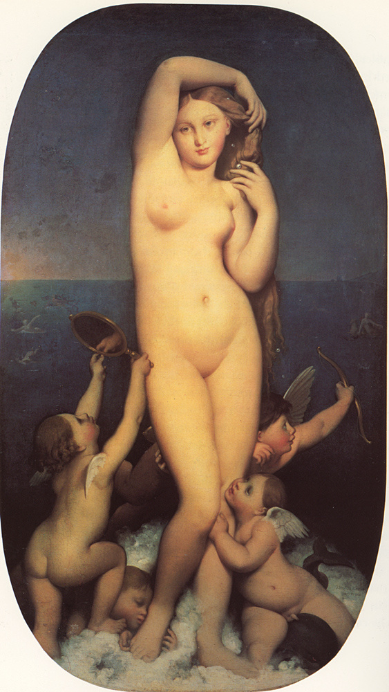 Jean Auguste Dominique Ingres. Venus Of Anadiomena