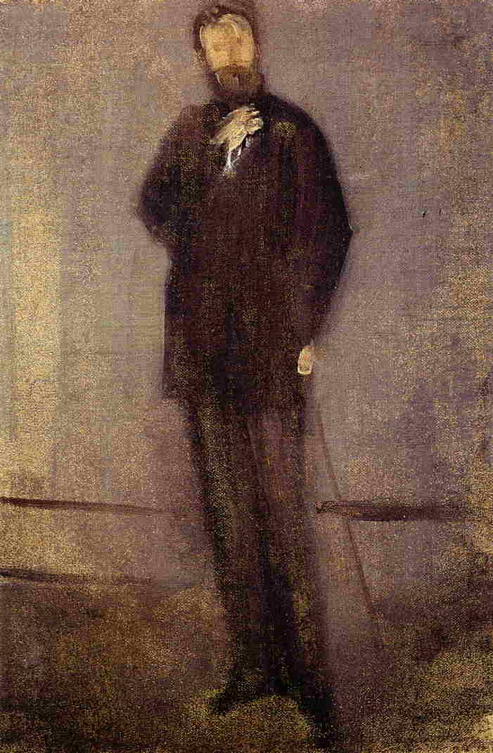 James Abbot McNeill Whistler. Studie für ein Portrait von F. R. Leyland