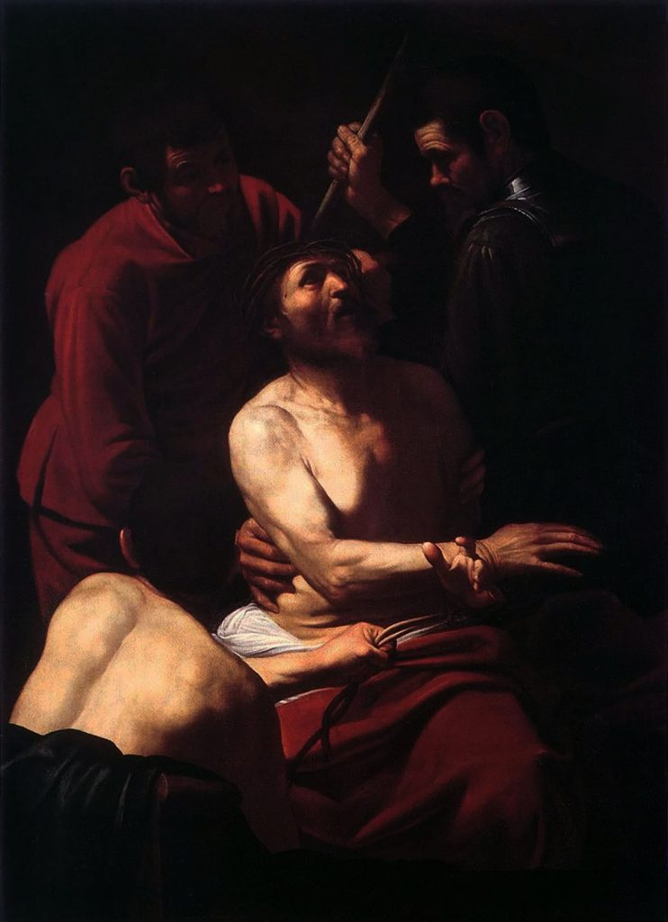 Michelangelo Merisi de Caravaggio. Krönung mit Dornenkrone