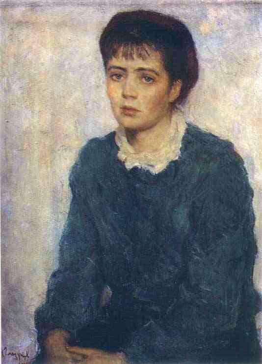 Ilya Sergeevich Glazunov. Portrait de la femme de l'artiste, 1955