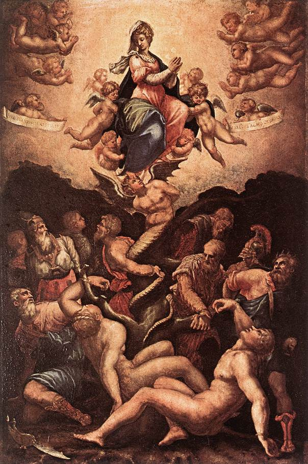 Giorgio Vasari. Allegory of the immaculate conception