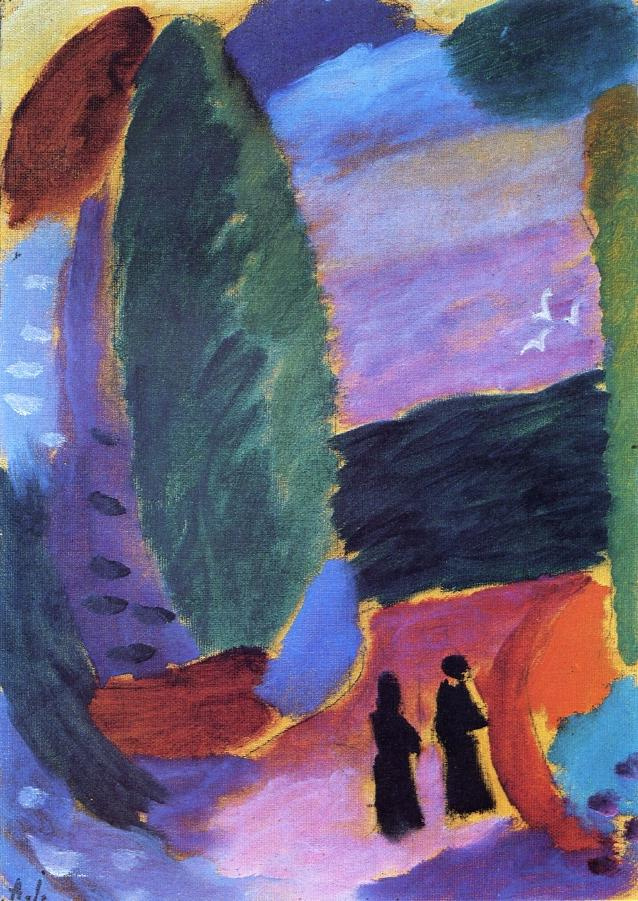 Alexej von Jawlensky. Variation: Two Figures in Autumn