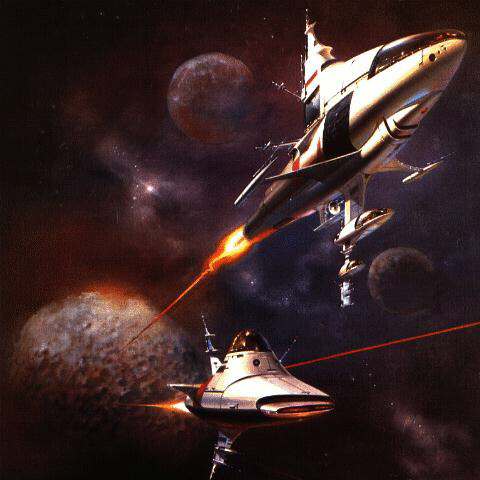 Boris Vallejo (Valeggio). Kosmos