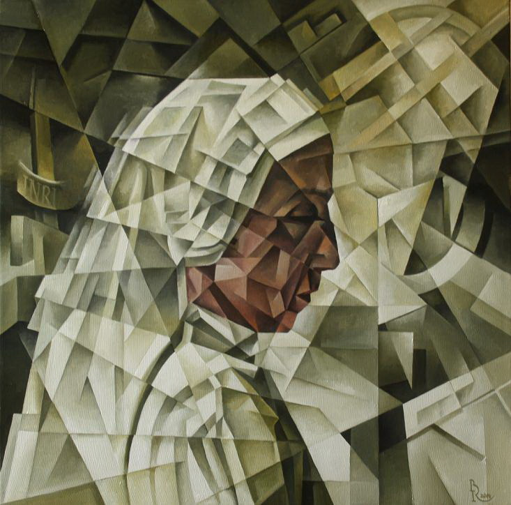 Vasily Vyacheslavovich Krotkov. Frida Cubofuturismo
