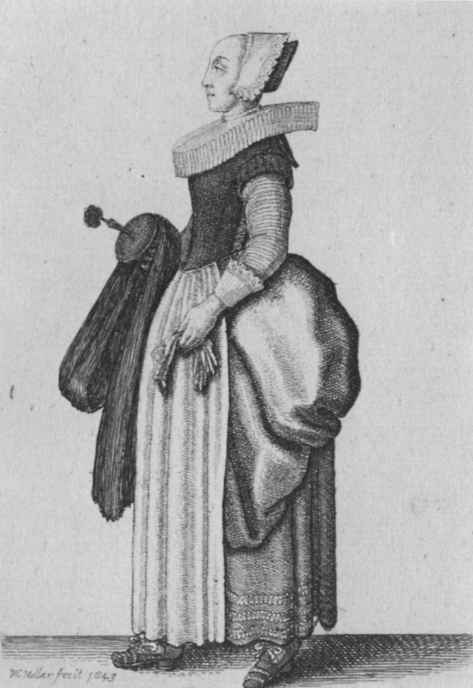 Wenzel Hollar. The Cologne lady of loose morals