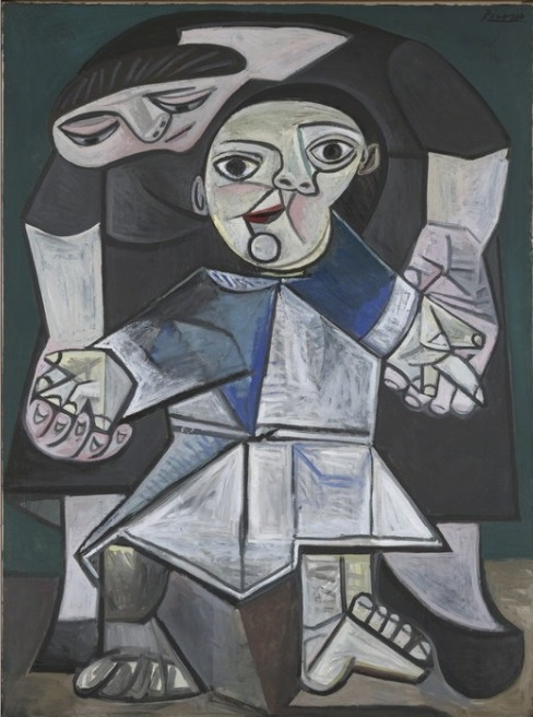 Pablo Picasso Premiers pas, 1943, 97×130 cm : Descriptif de l