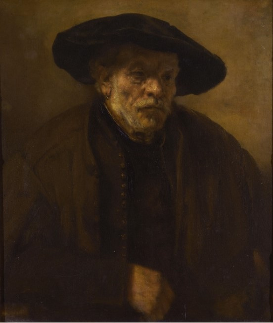 Rembrandt Harmenszoon van Rijn. Portrait of an old man