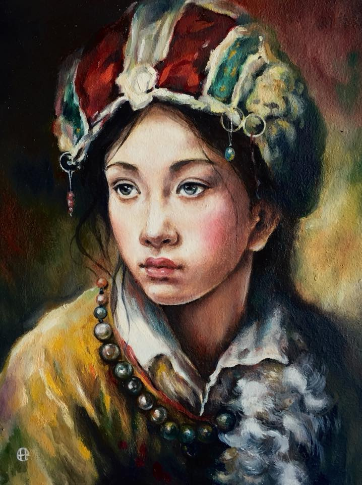 Hope Sosnovikova. Tibetan girl