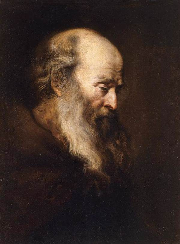 Jan Lievens. Portrait of an old man with a beard