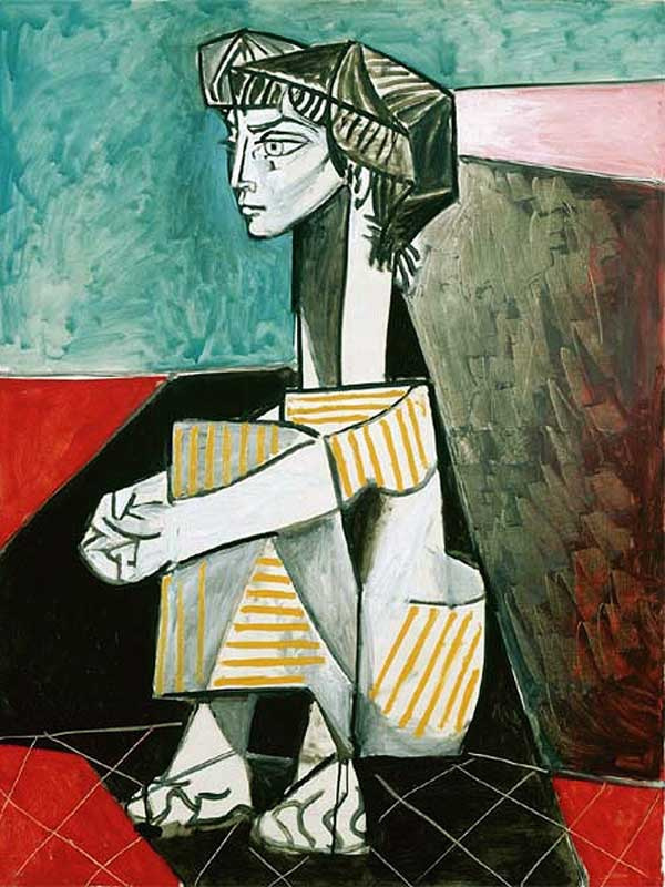 Pablo Picasso. Jacqueline with crossed hands