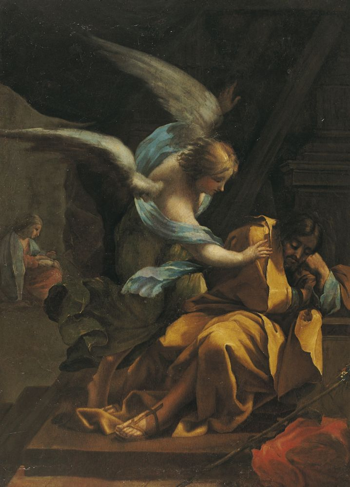 Francisco Goya. The Dream Of St. Joseph