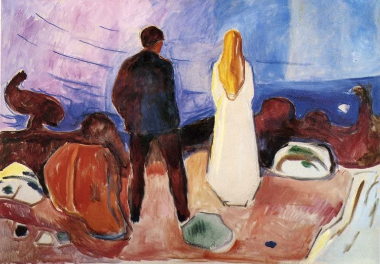 Edward Munch. Lonely