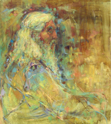 Natalia Valerievna Chepulskaya. A portrait of an old man