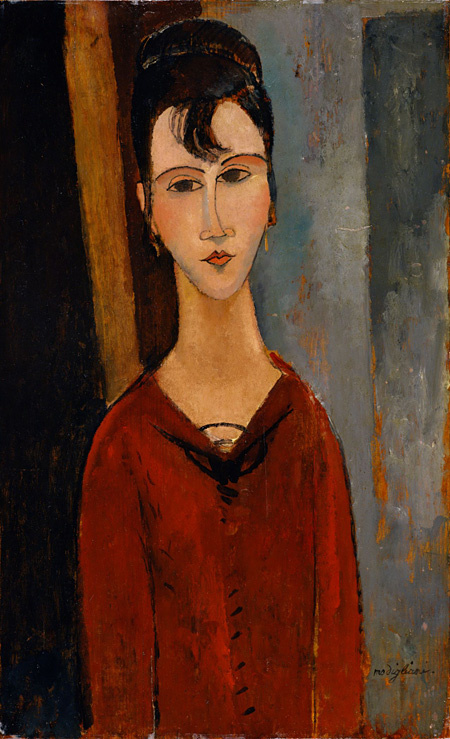 Amedeo Modigliani. Portrait of a woman (Madame K. D.)