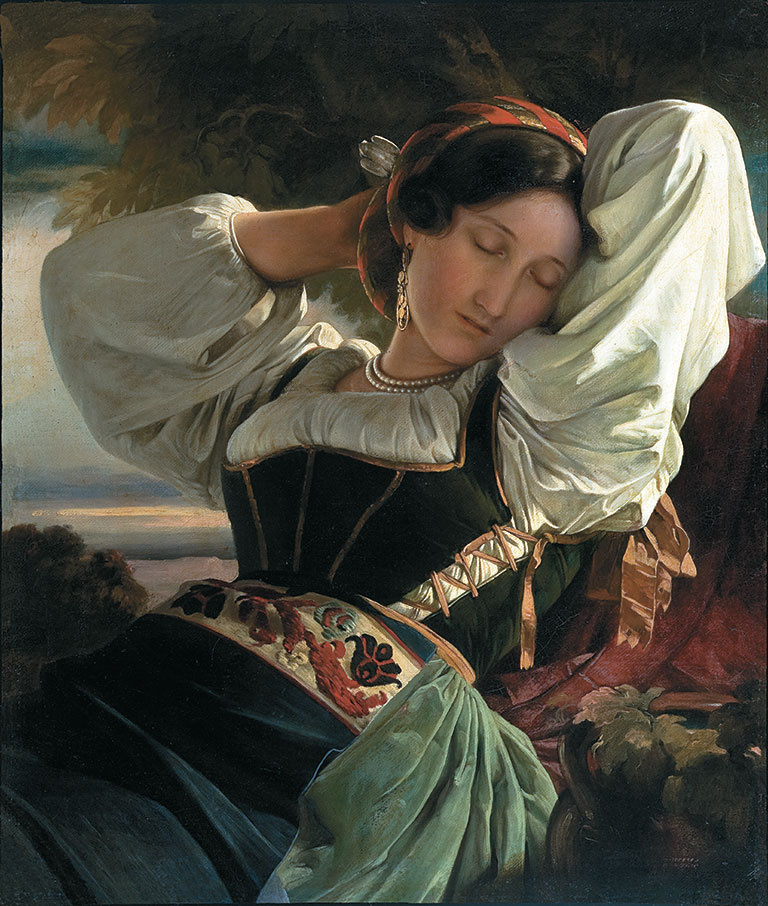 Franz Xaver Winterhalter Chica de las montañas sabinas, 1830