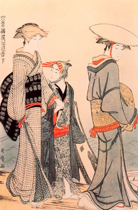 Kitagawa Utamaro. Communication