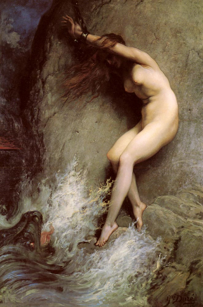 Paul Gustave Dore. Andromeda