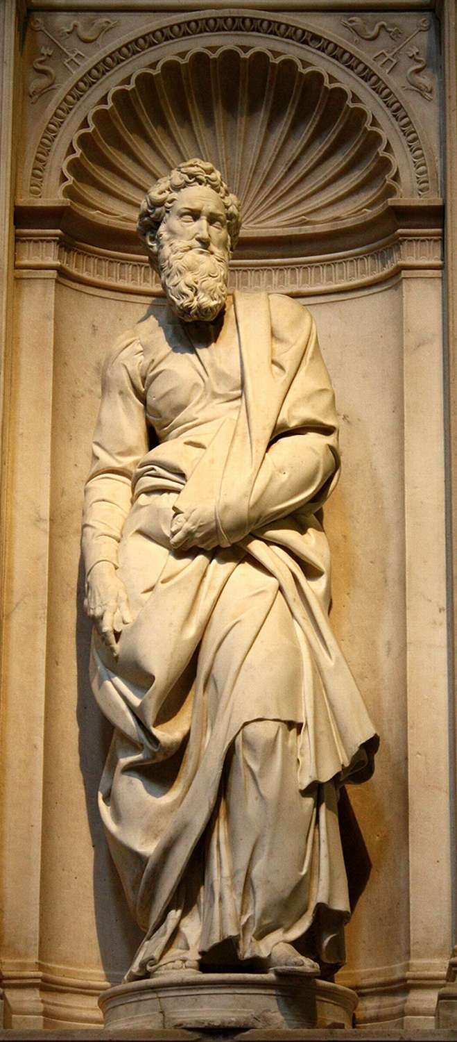 Michelangelo Buonarroti. The Apostle Paul