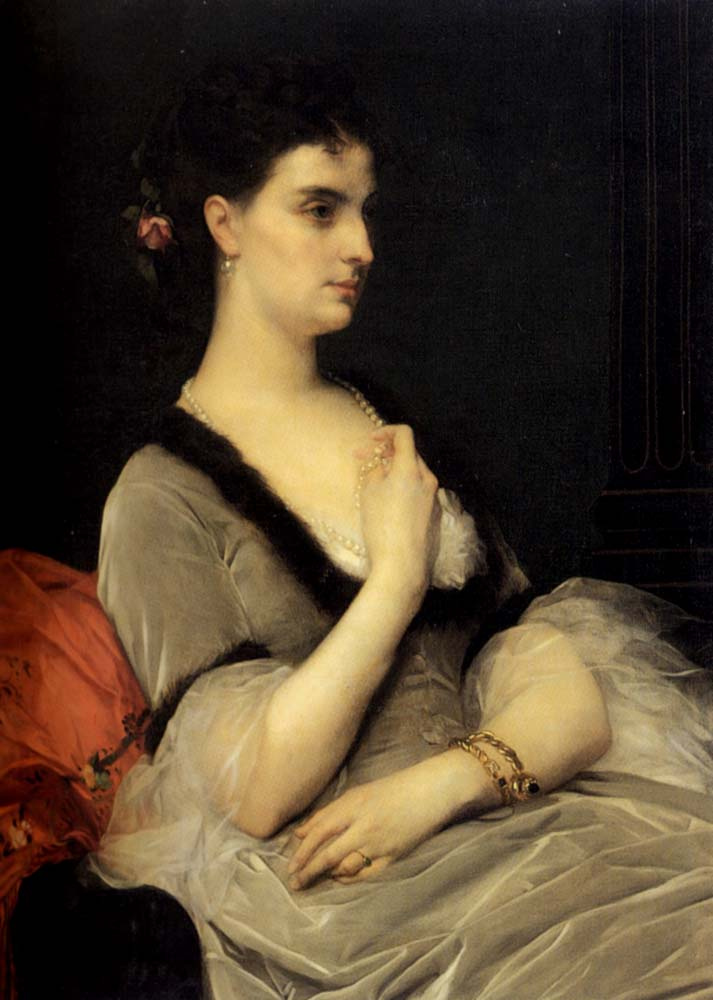 Alexandre Cabanel. Portrait of Countess Vorontsova