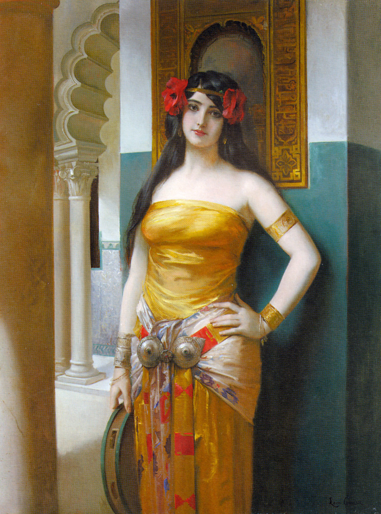 Leon Francois Comerre. Beauté orientale