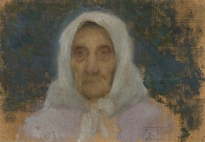 Leonid Pasternak. Retrato de la madre