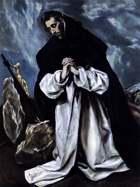 Domenico Theotokopoulos (El Greco). Prayer Of St. Dominic