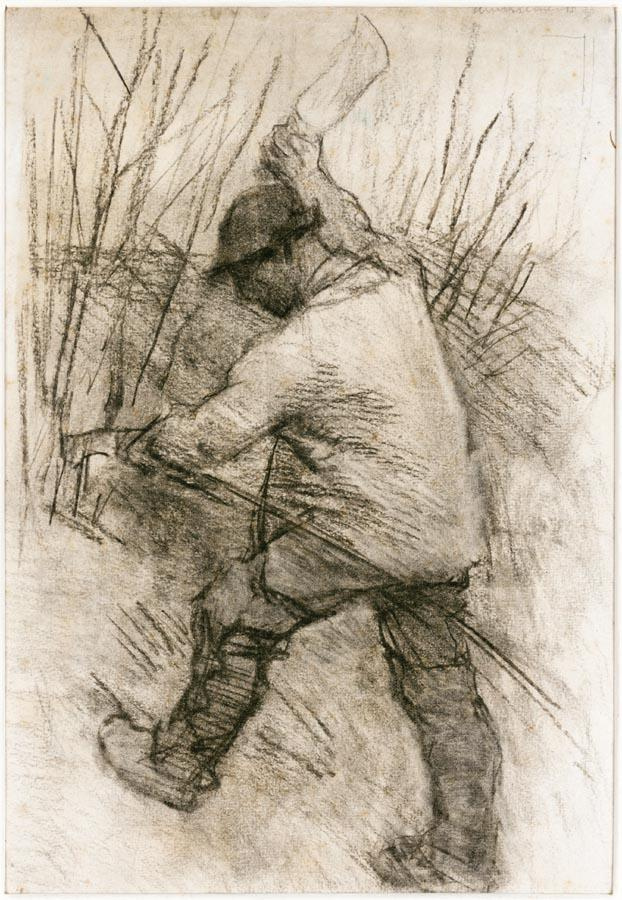 George Clausen. Worker, Cookham Dean